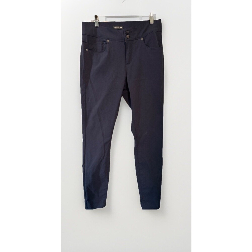 Toad and Co Rover Skinny Pants Women’s Size 6 Dark Blue, Nightsky - Picture 1 of 12